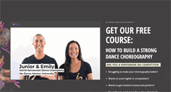 Desktop Screenshot of mydancementor.com
